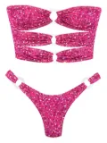Reina Olga Cage ring-detail bikini - Pink