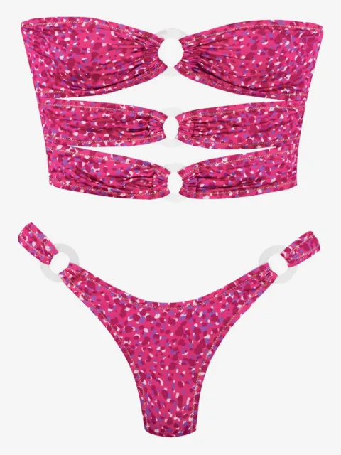 Reina Olga Cage ring-detail bikini