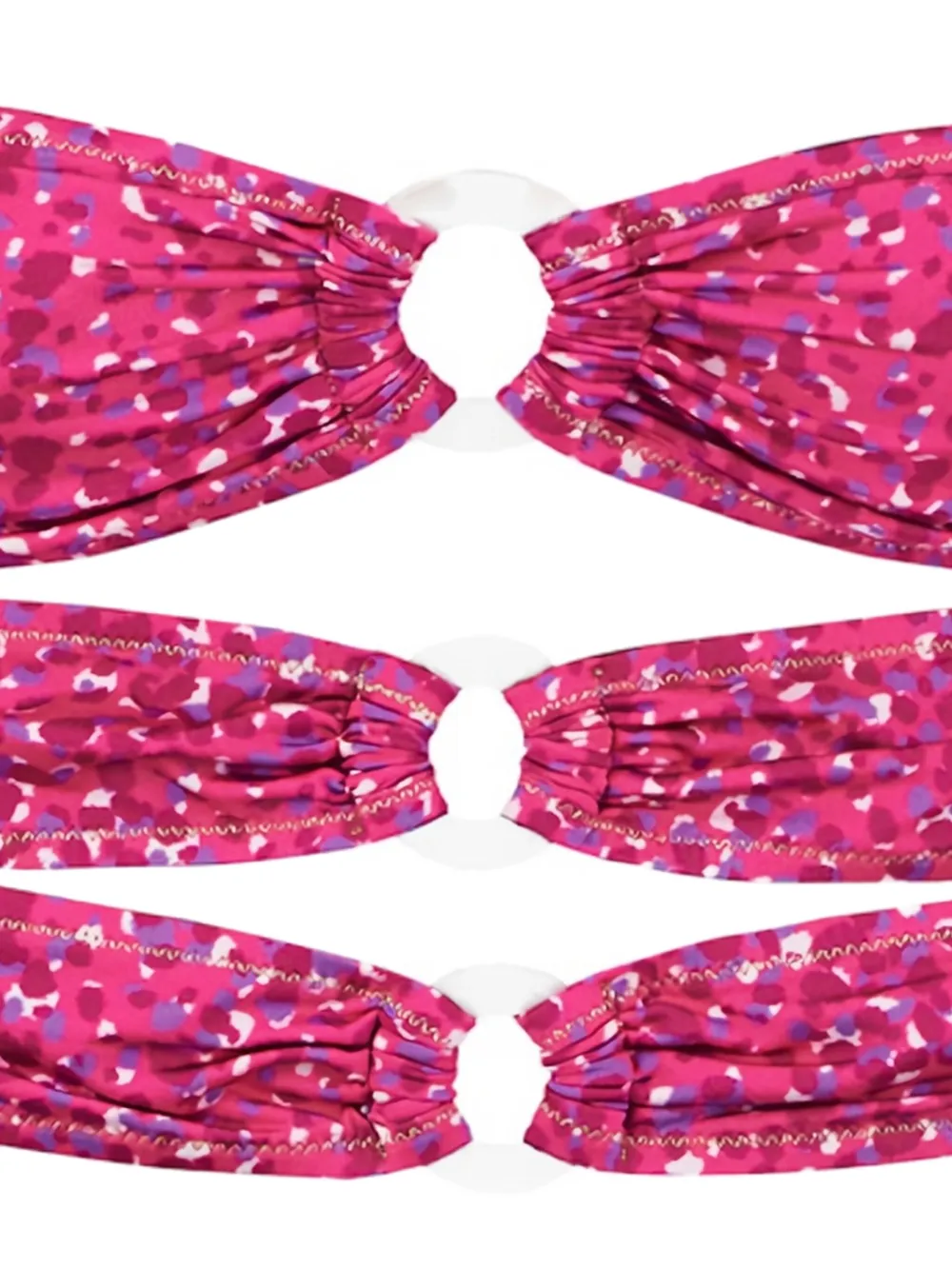 Reina Olga Cage ring-detail bikini Roze