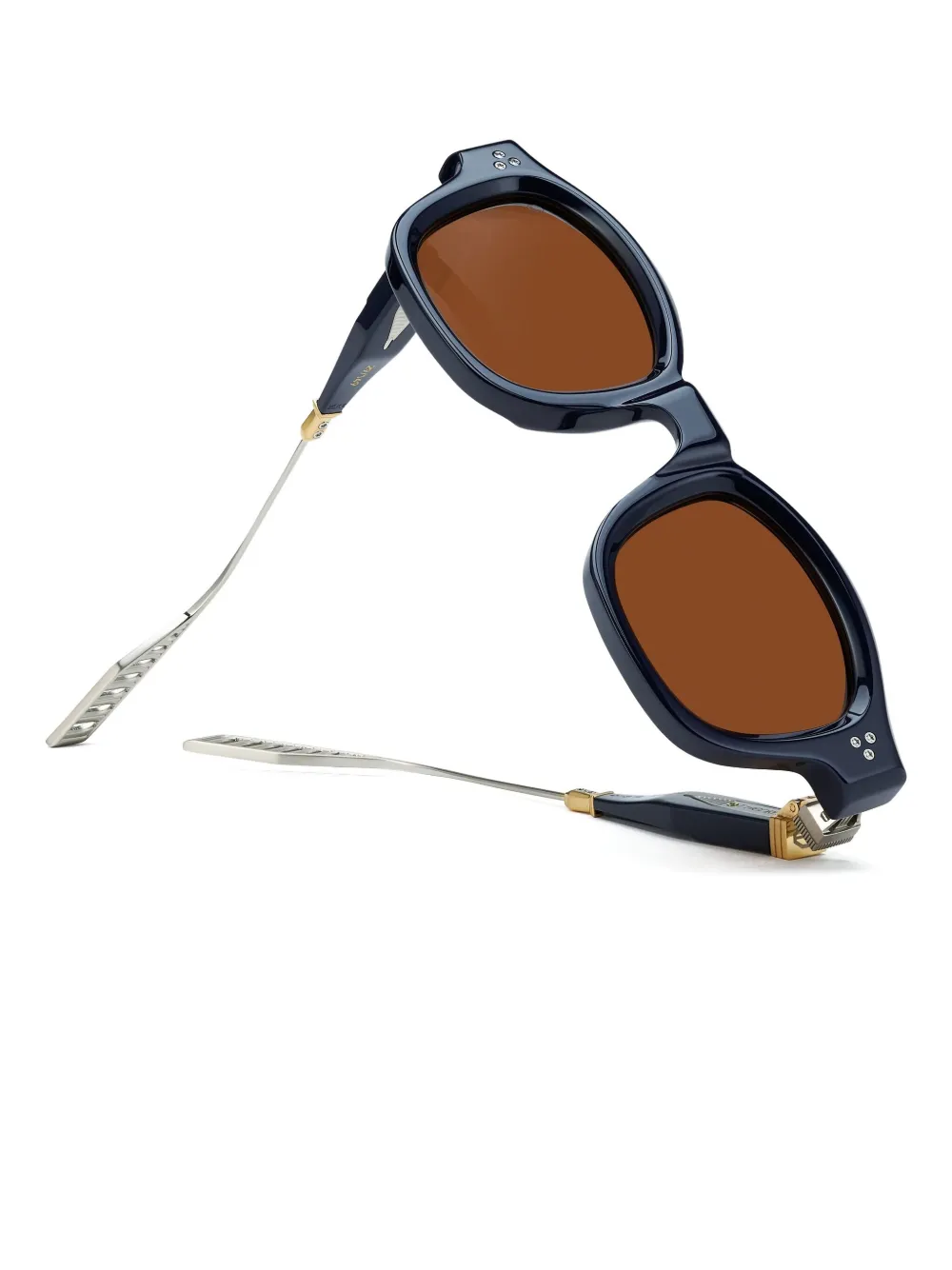 T Henri Eyewear V2 zonnebril met vierkant montuur Blauw
