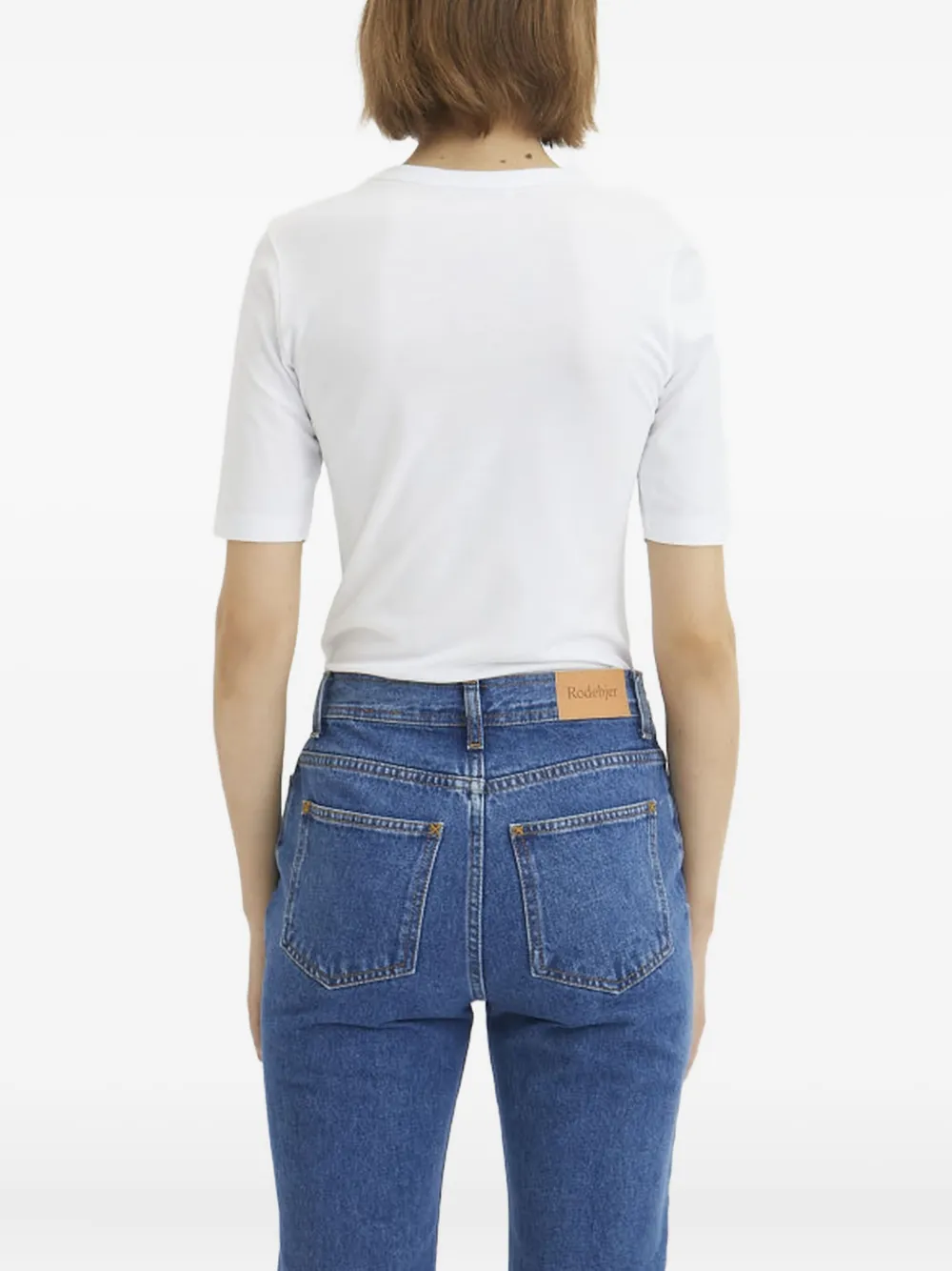 Rodebjer T-shirt met korte mouwen Wit