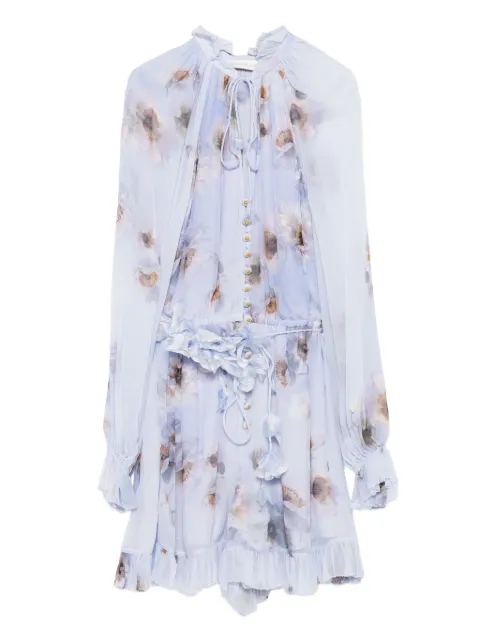 ZIMMERMANN floral ruffled playsuit 