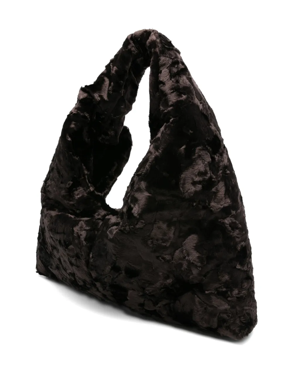 La milanesa Shopper met textuur - Bruin