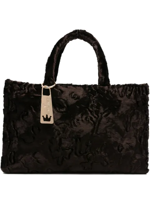 la milanesa Liliana floral-pattern tote bag