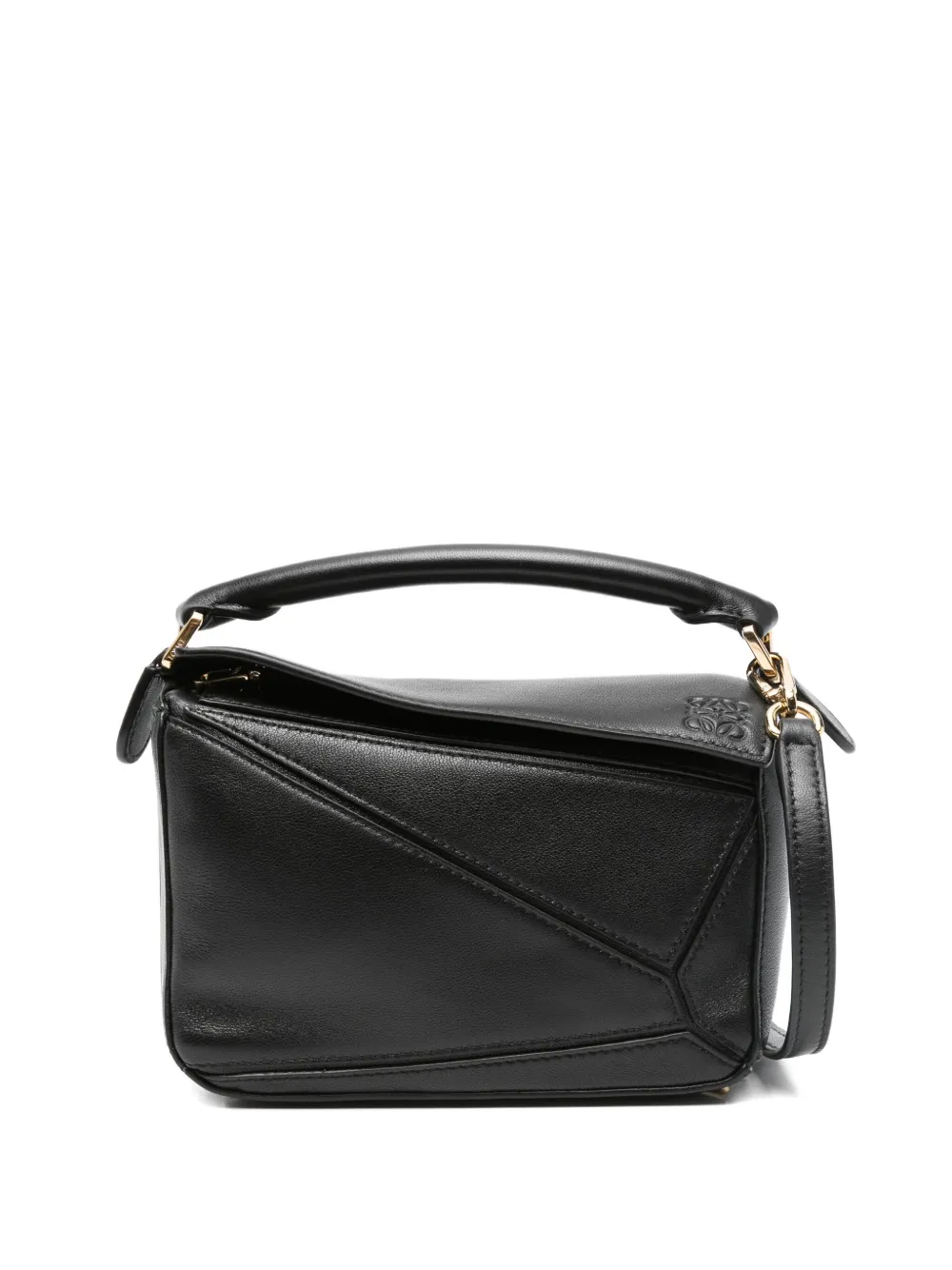 LOEWE Borsa a tracolla Feather Puzzle mini - Nero
