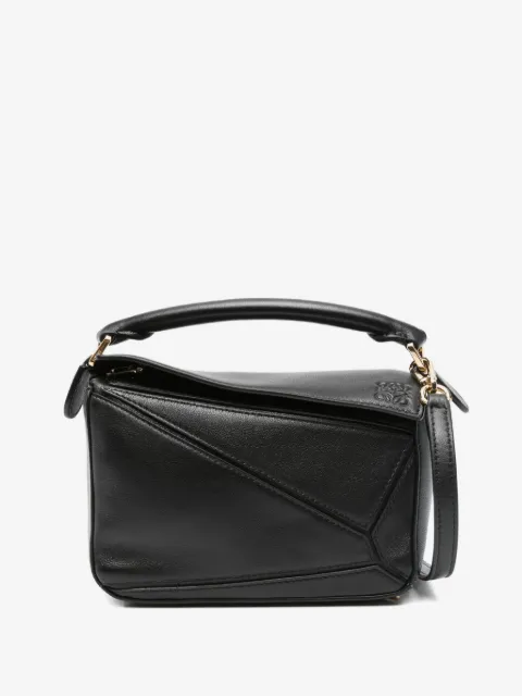 LOEWE mini sac à bandoulière Featherlight Puzzle en cuir