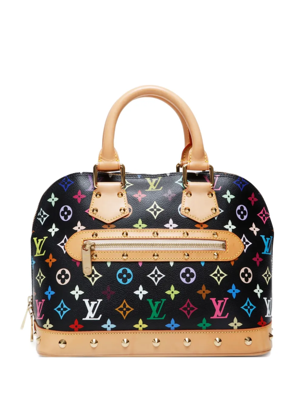 Louis Vuitton Pre-Owned 2004 アルマ モノグラム ハンドバッグ - ブラック Louis Vuitton Pre-Owned 2004 アルマ モノグラム ハンドバッグ - ブラック