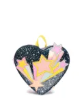 Billieblush heart-shaped star-embellished backpack - Blue