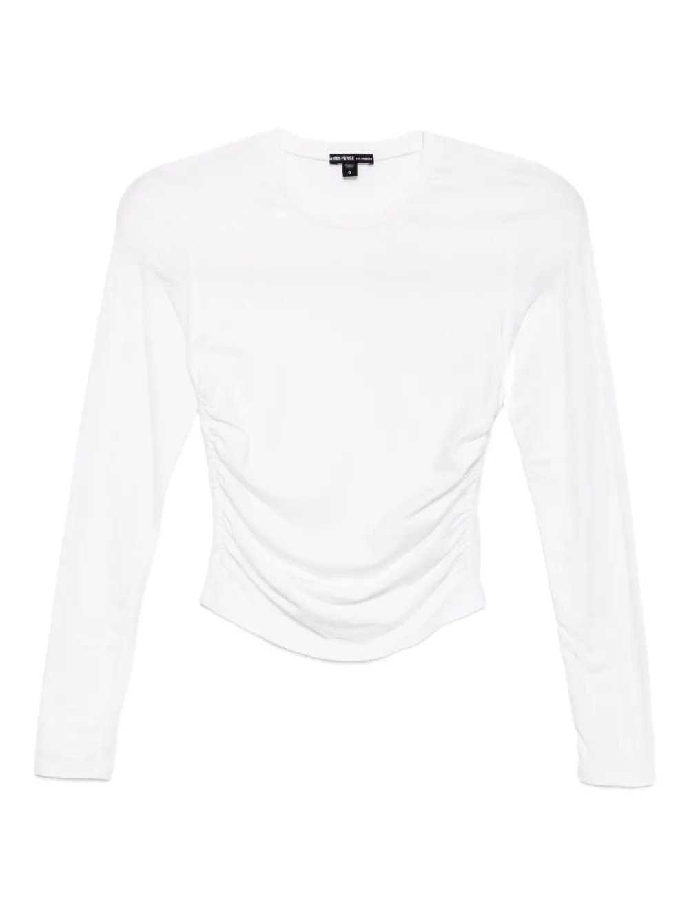 James Perse jersey-ruched top | White | Image 1