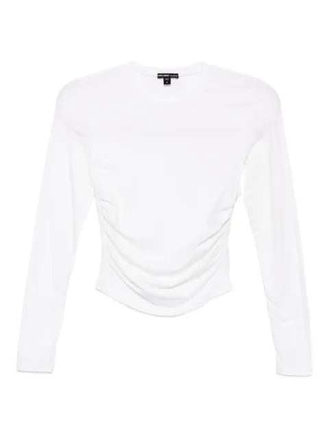 James Perse jersey-ruched top
