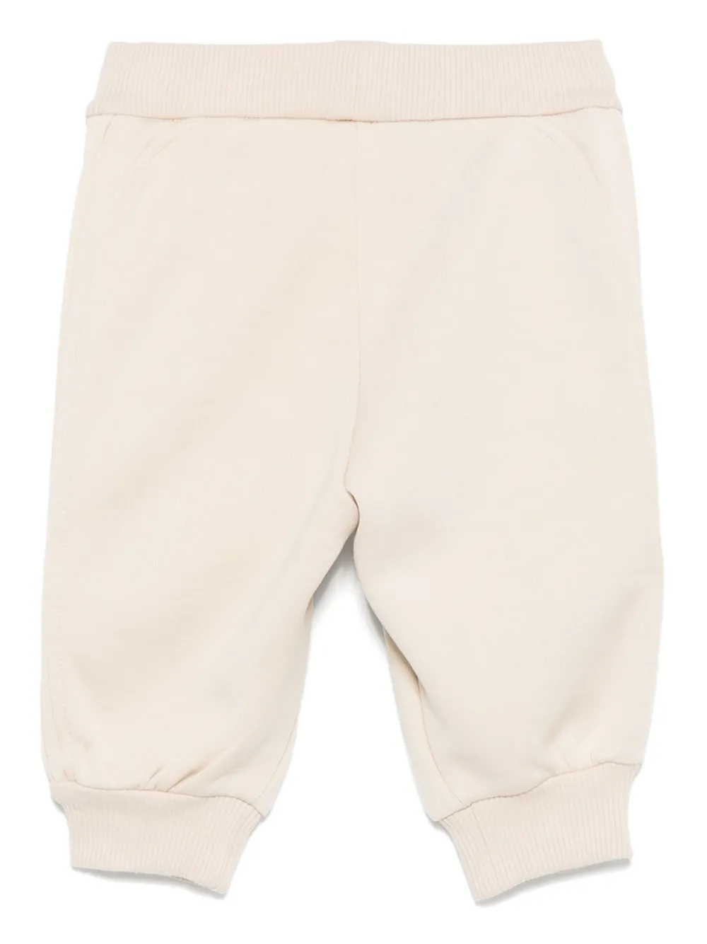 Emporio Armani Kids Joggingbroek met logodetail Beige