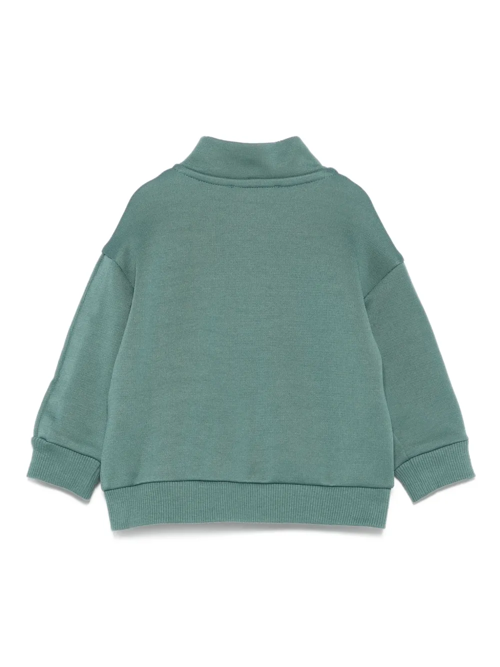 Emporio Armani Kids Sweater met logo-reliëf Groen