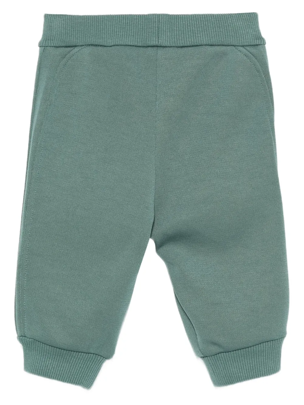 Emporio Armani Kids Trainingsbroek met logo-reliëf Groen