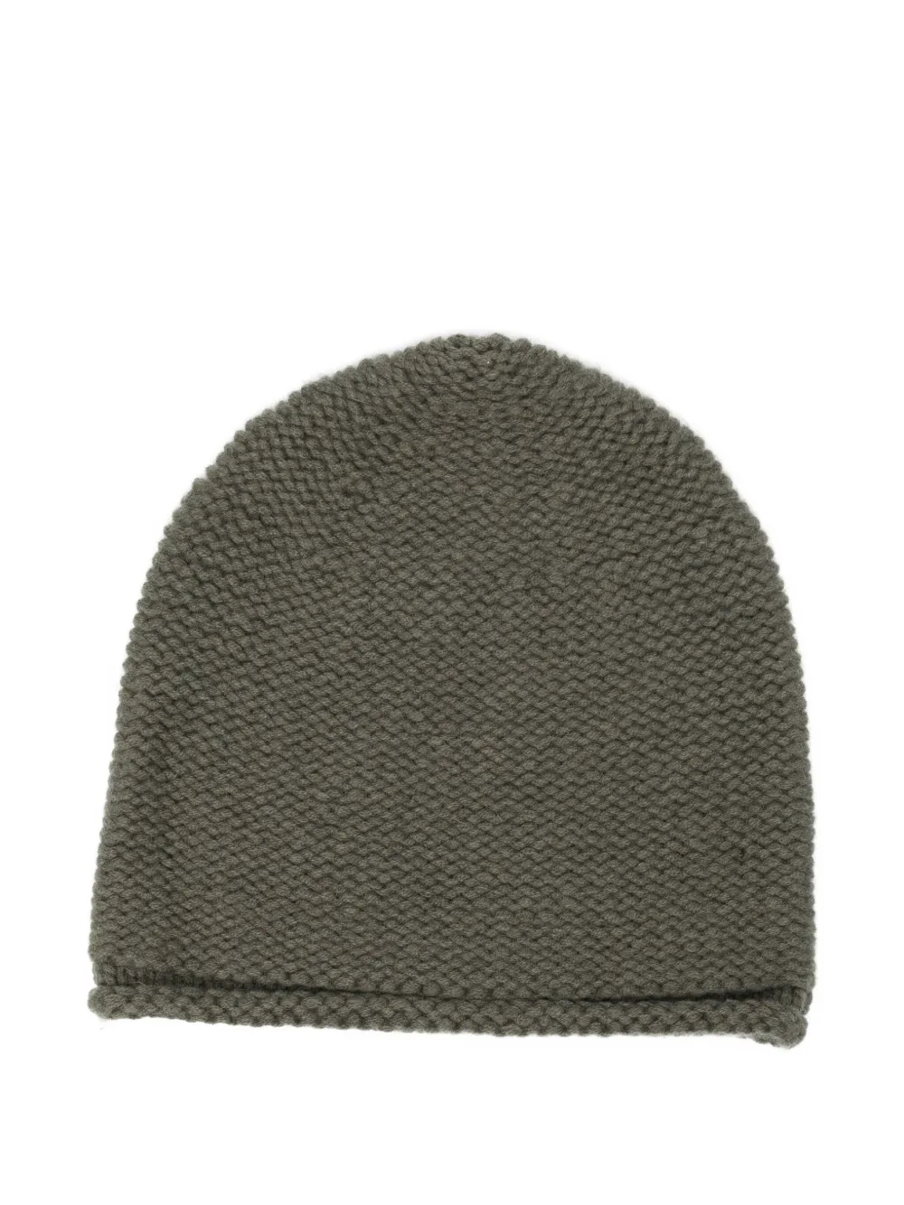 Devoa knitted beanie | Green | Image 1