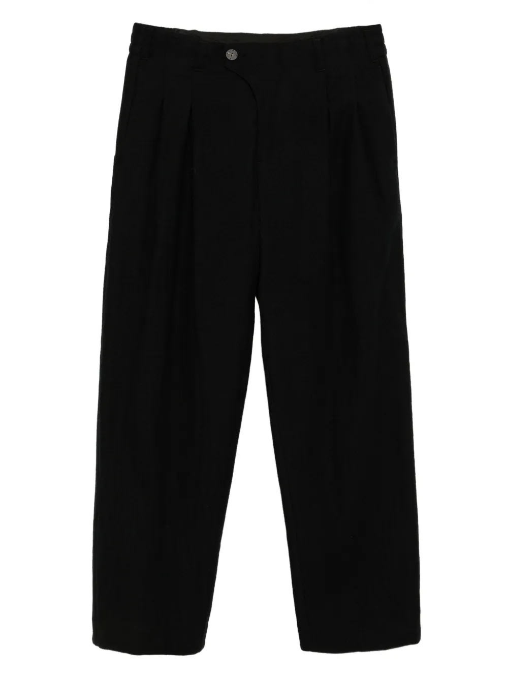 Devoa pleated-panel trousers | Black | Image 1