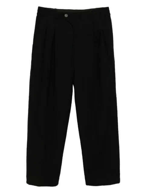 Devoa pleated-panel trousers