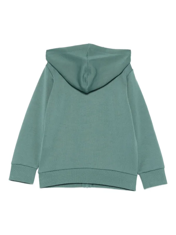 Emporio Armani Kids ジップアップ パーカー | グリーン | FARFETCH JP