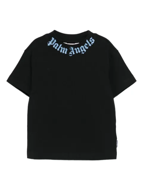 Palm Angels Kids T-shirt in cotone con logo