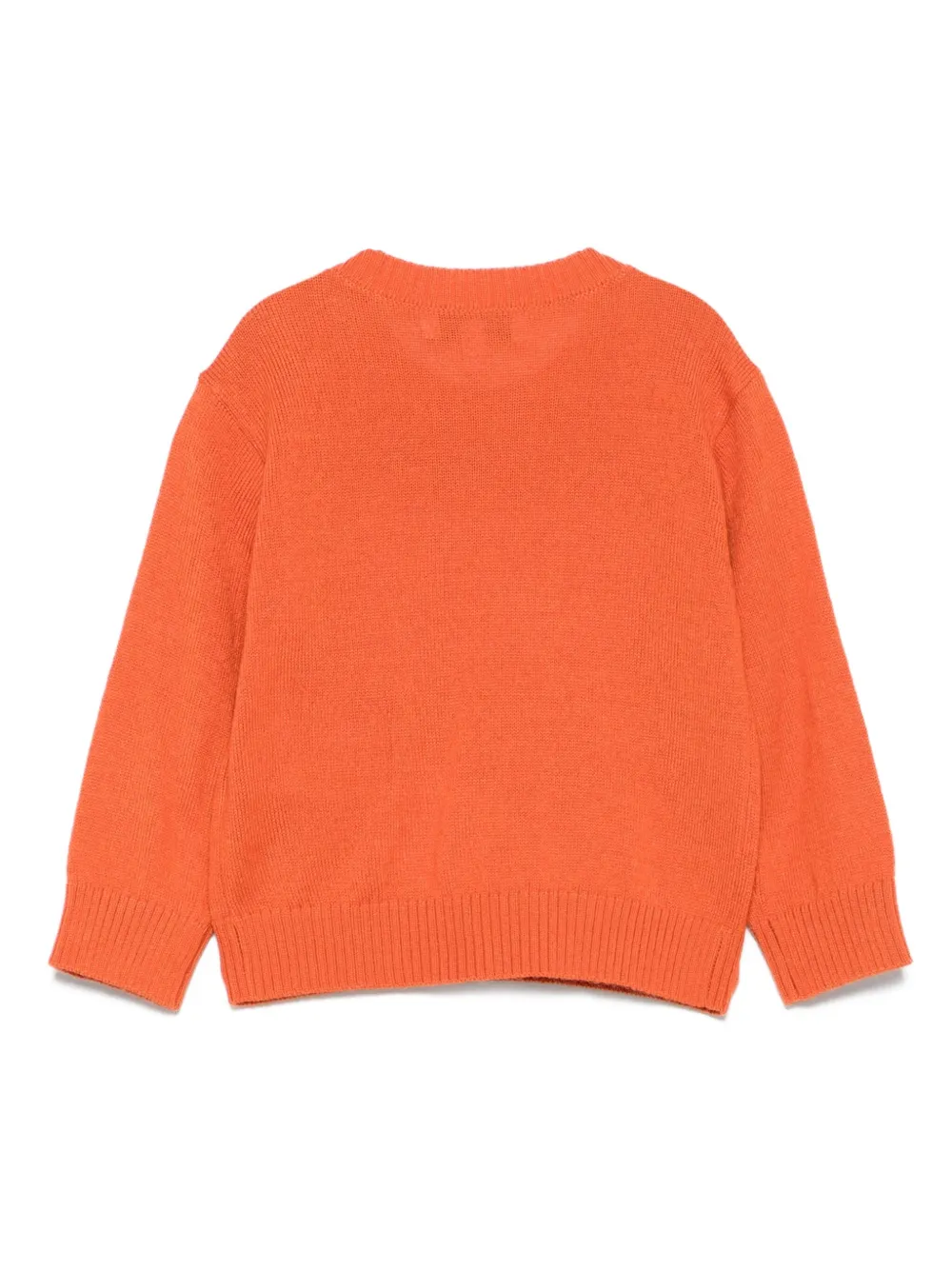 Emporio Armani Kids Trui met logo-reliëf Oranje