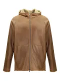Salvatore Santoro hooded shearling jacket - Brown