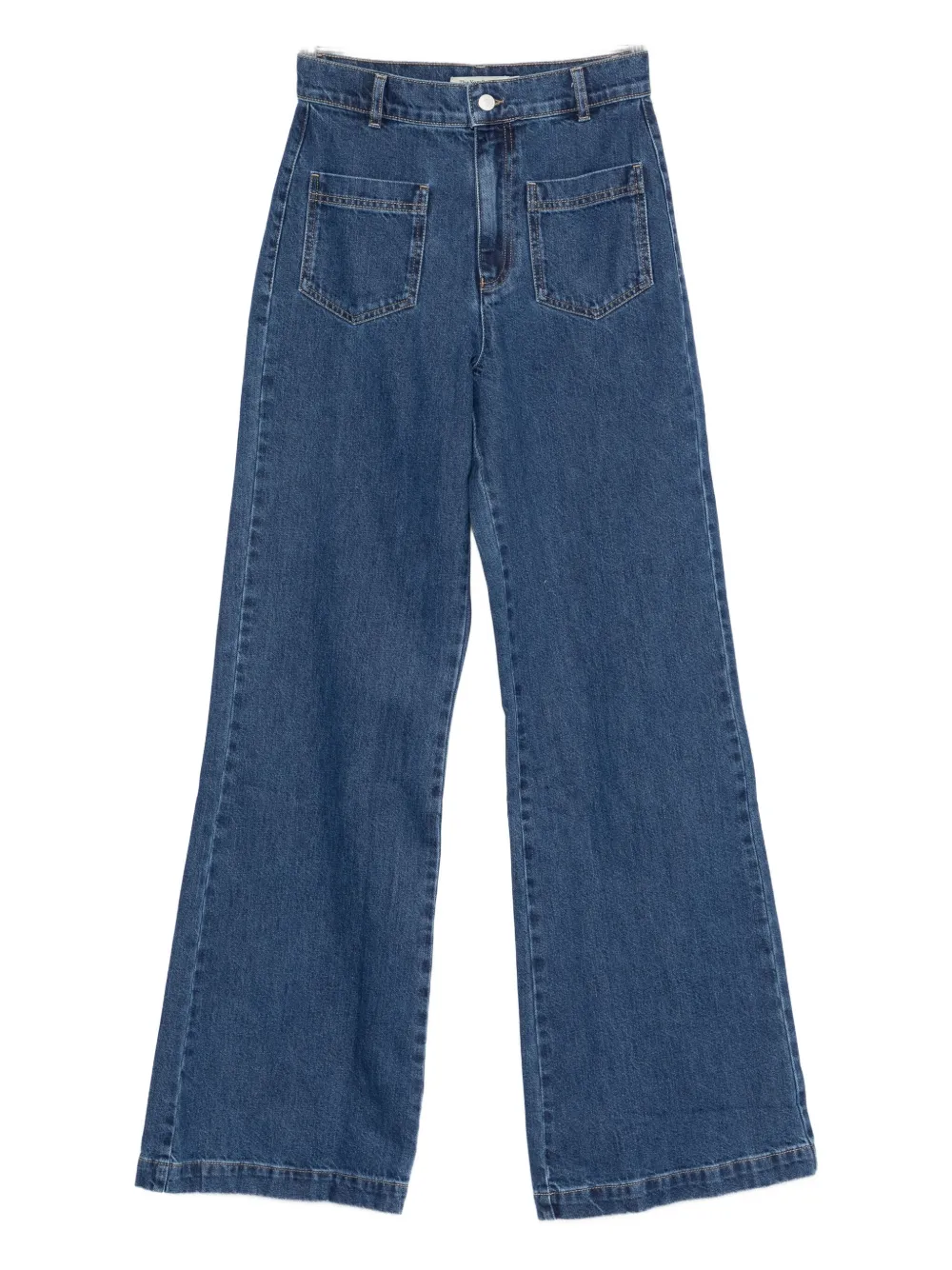 The New Society Pocket Jeans In Blue