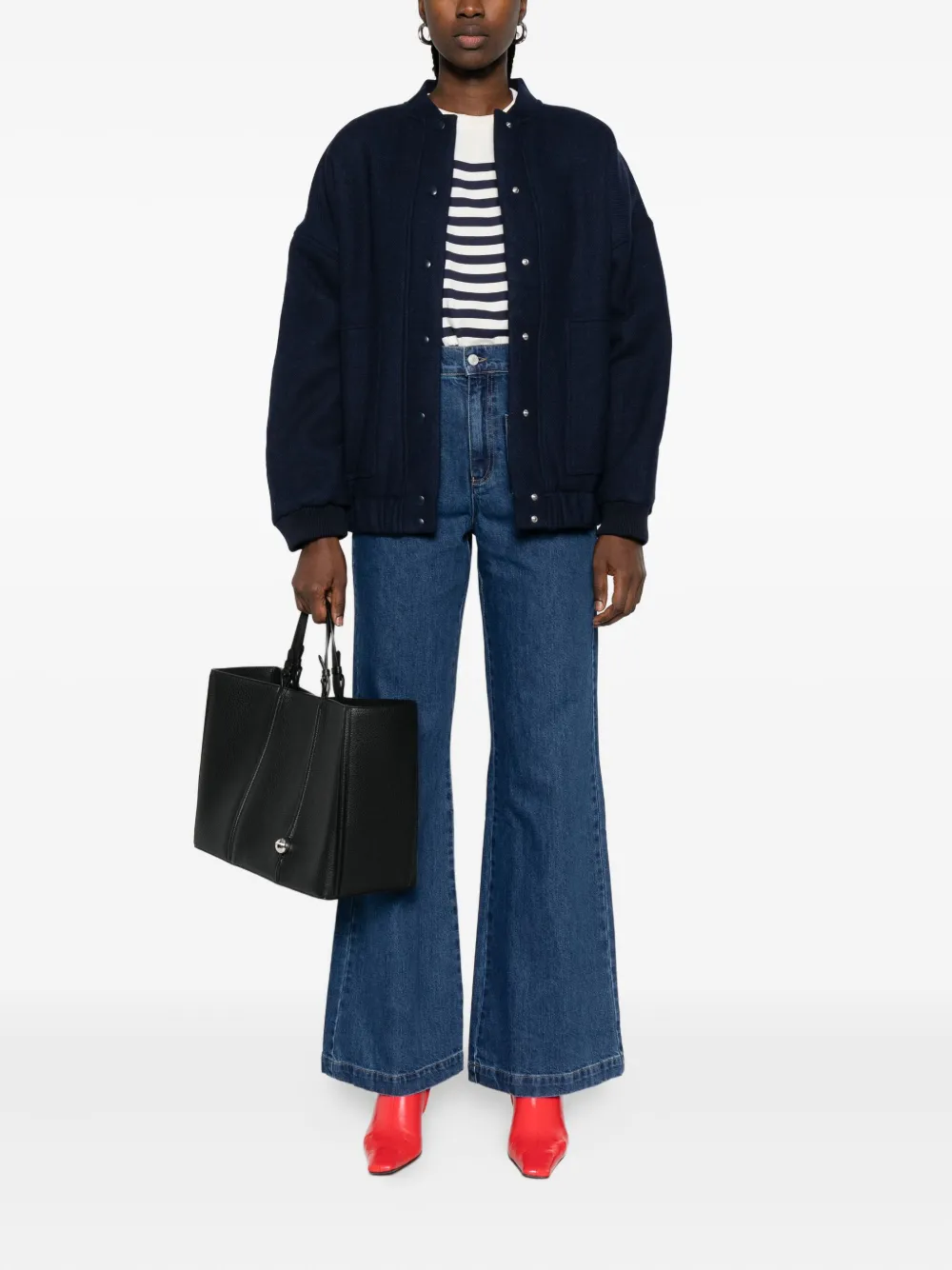 THE NEW SOCIETY pocket jeans - Blauw