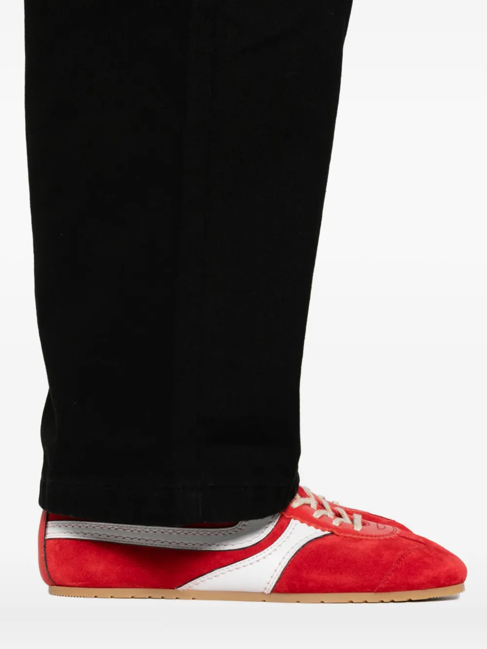 The New Society High-waisted Straight-leg Jeans In Black
