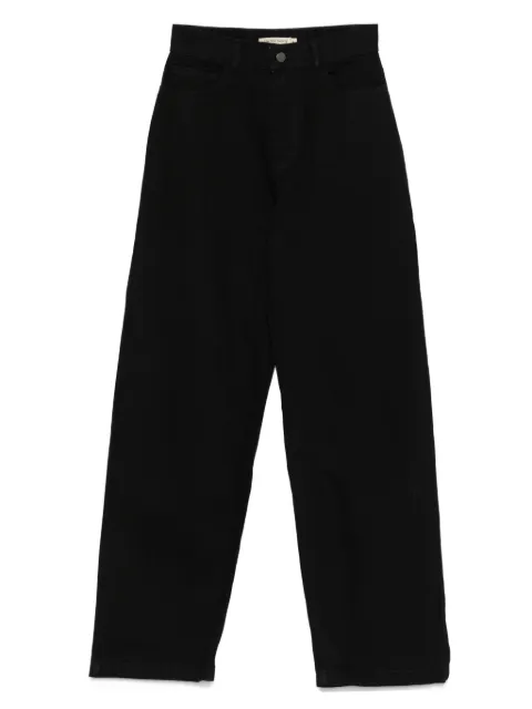 THE NEW SOCIETY high-waisted straight-leg jeans