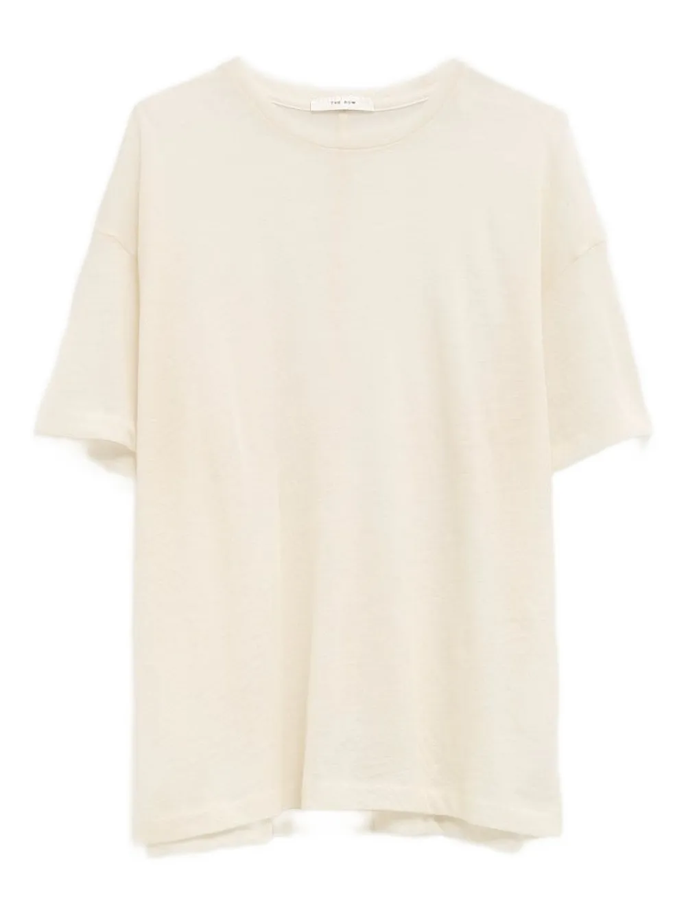 The Row Lila Short-sleeve Top In Neutral