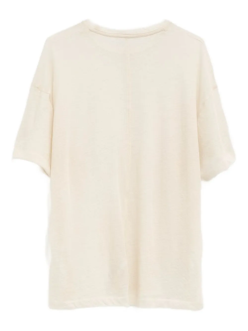 The Row Lila Short-sleeve Top In Neutral