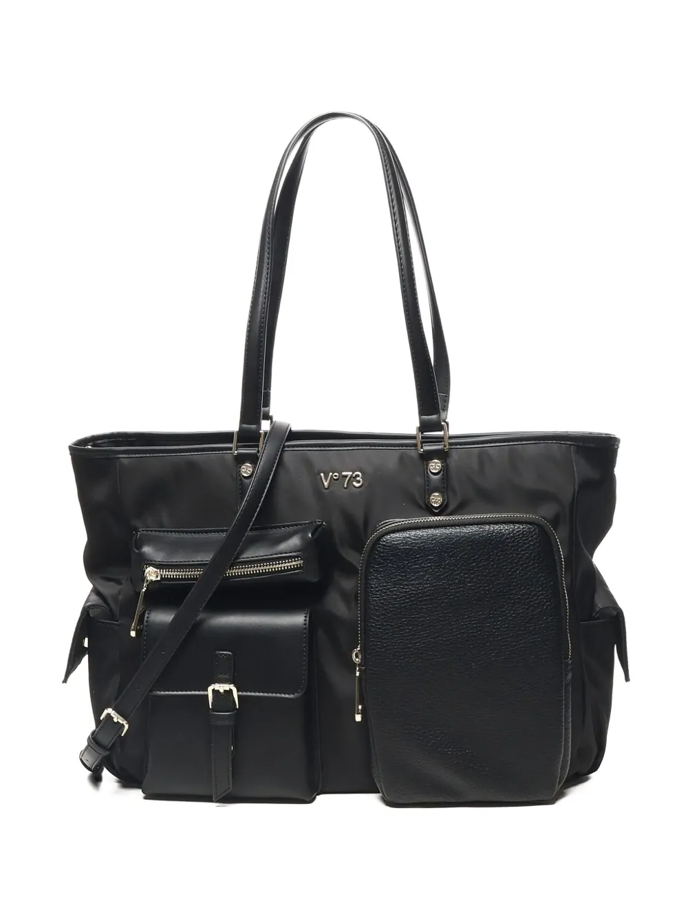 V°73 multi-pocket tote bag | Black | Image 1