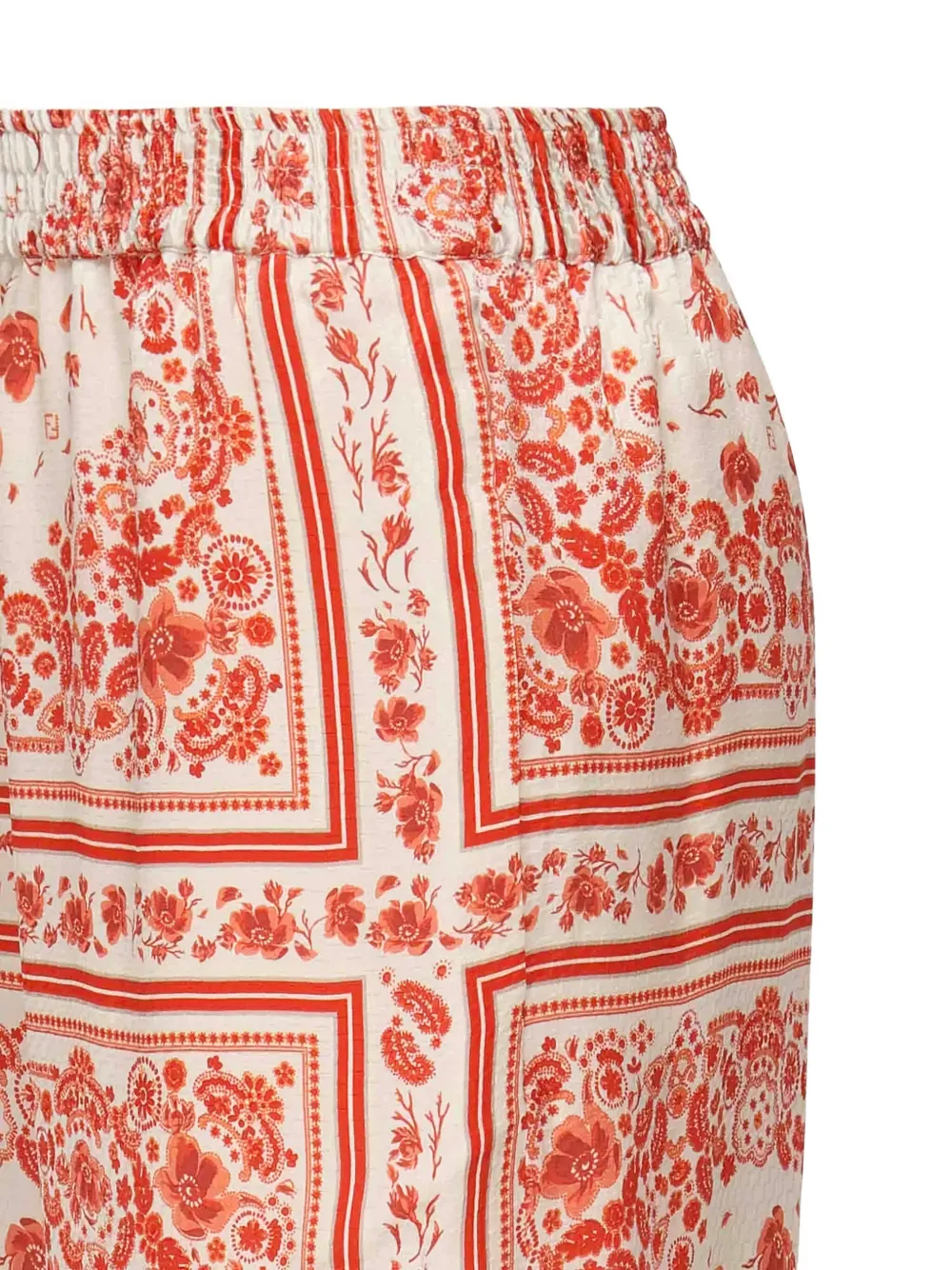 FENDI bandana-print trousers Wit