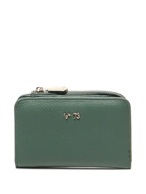 V°73 zip-around leather wallet