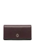 V°73 embossed logo-plaque wallet - Red