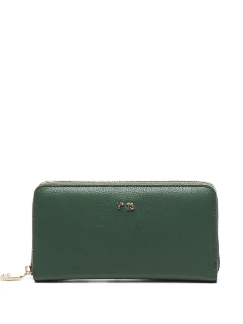 V°73 zip-around leather wallet