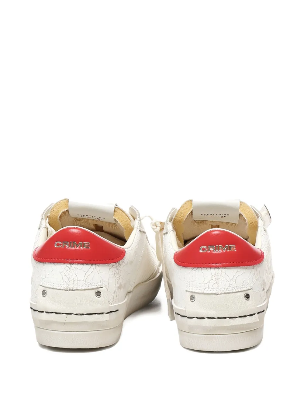 Crime London SK8 Deluxe Mid lace-up sneakers Neutrals