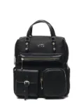 V°73 multi-pocket top-handle backpack - Black
