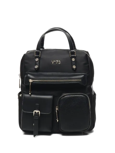 V°73 multi-pocket top-handle backpack