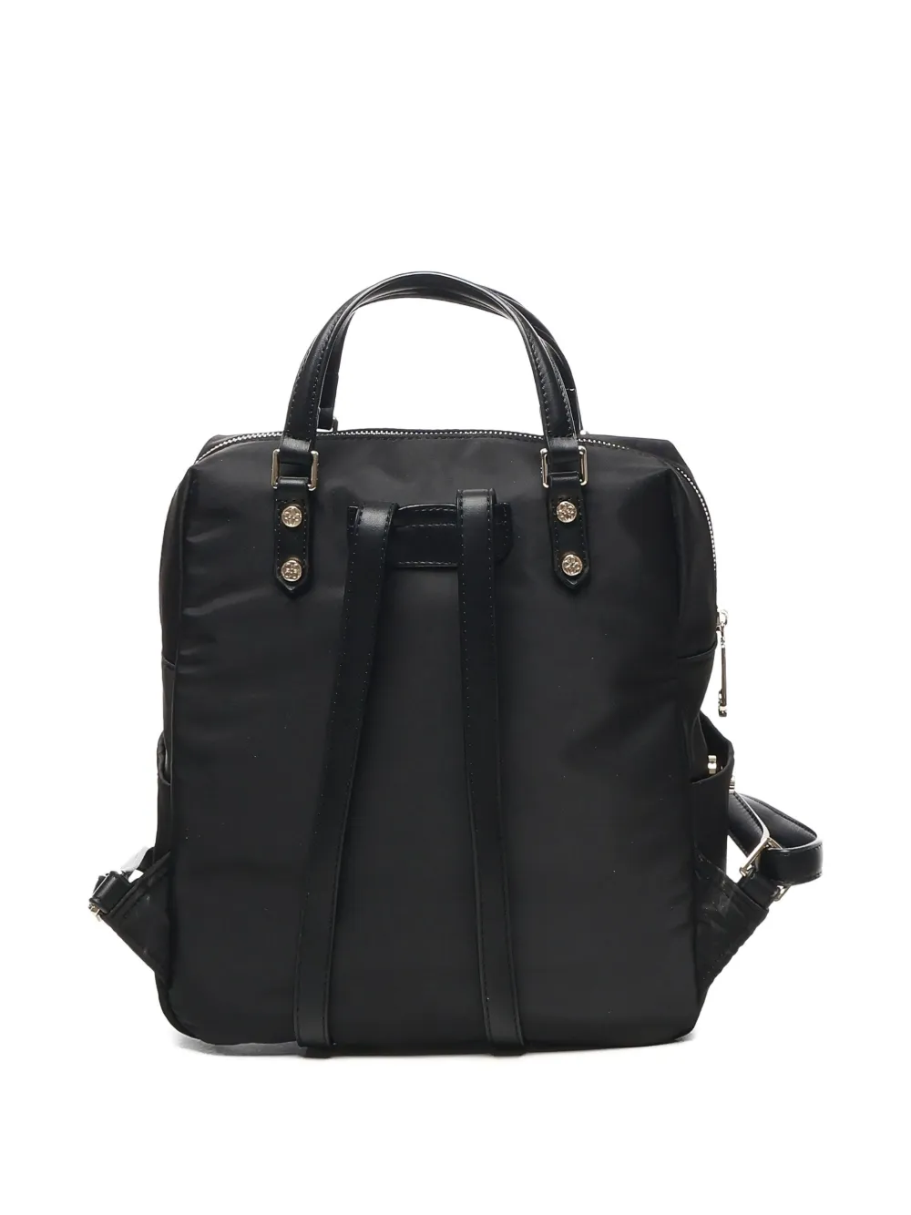 V°73 multi-pocket top-handle backpack - Zwart