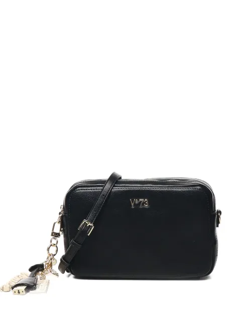 V°73 double-zip charm shoulder bag