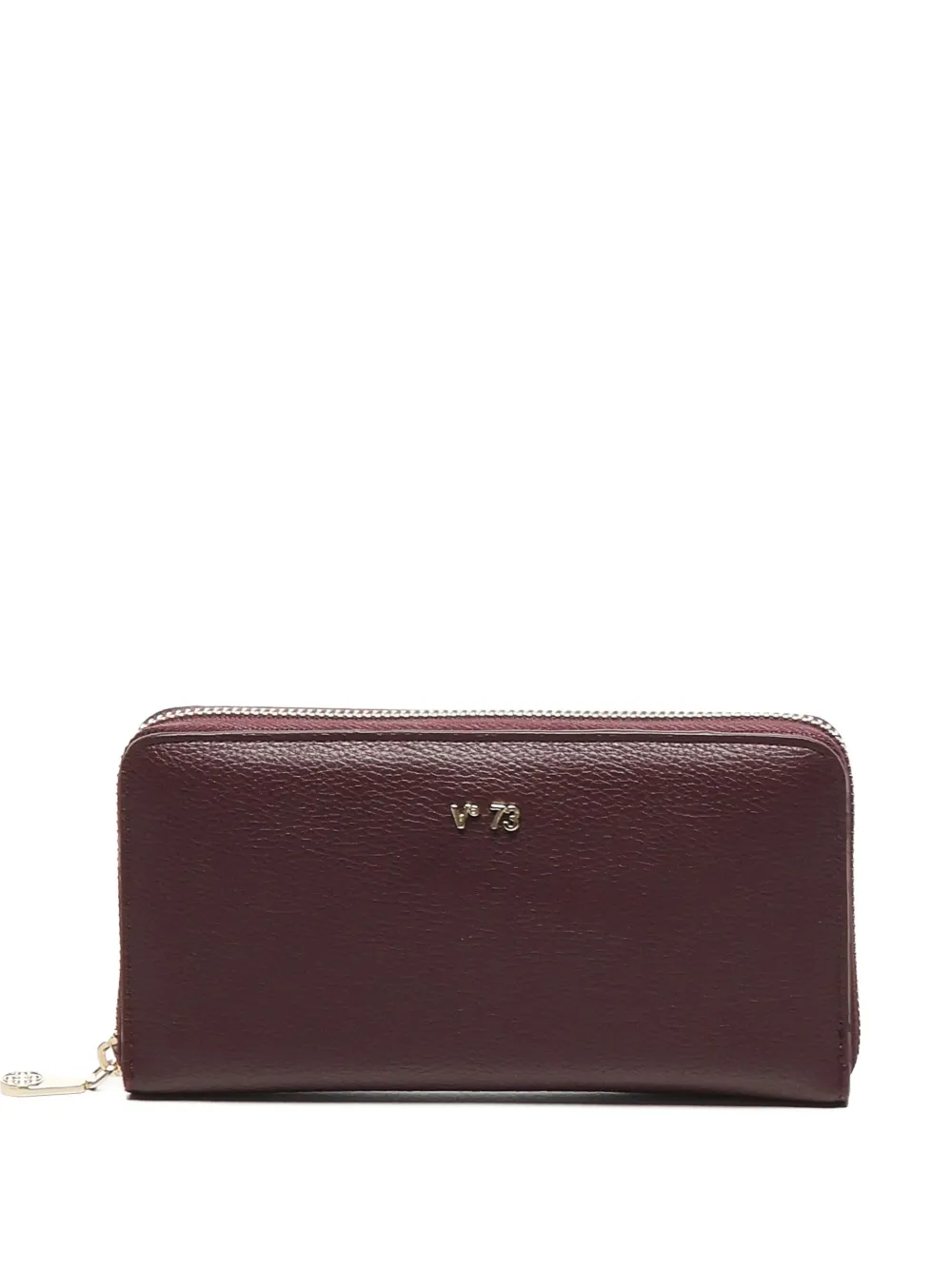 V73 Zip-around Wallet In Red