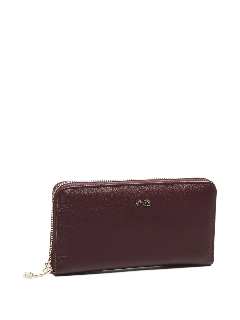 V73 Zip-around Wallet In Red