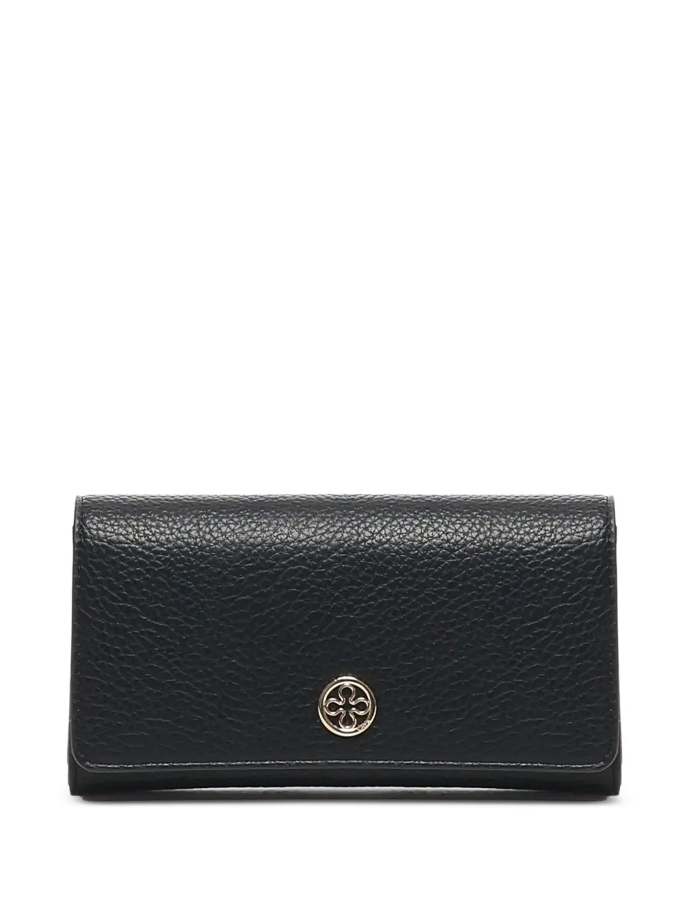 V°73 snap-closure logo-plaque wallet | Black | Image 1