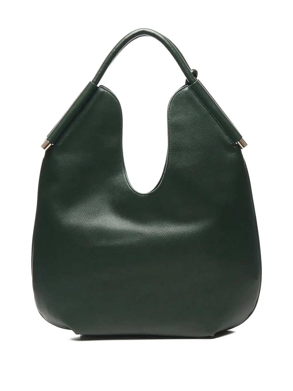V73 Curved-handle Tote Bag In Green