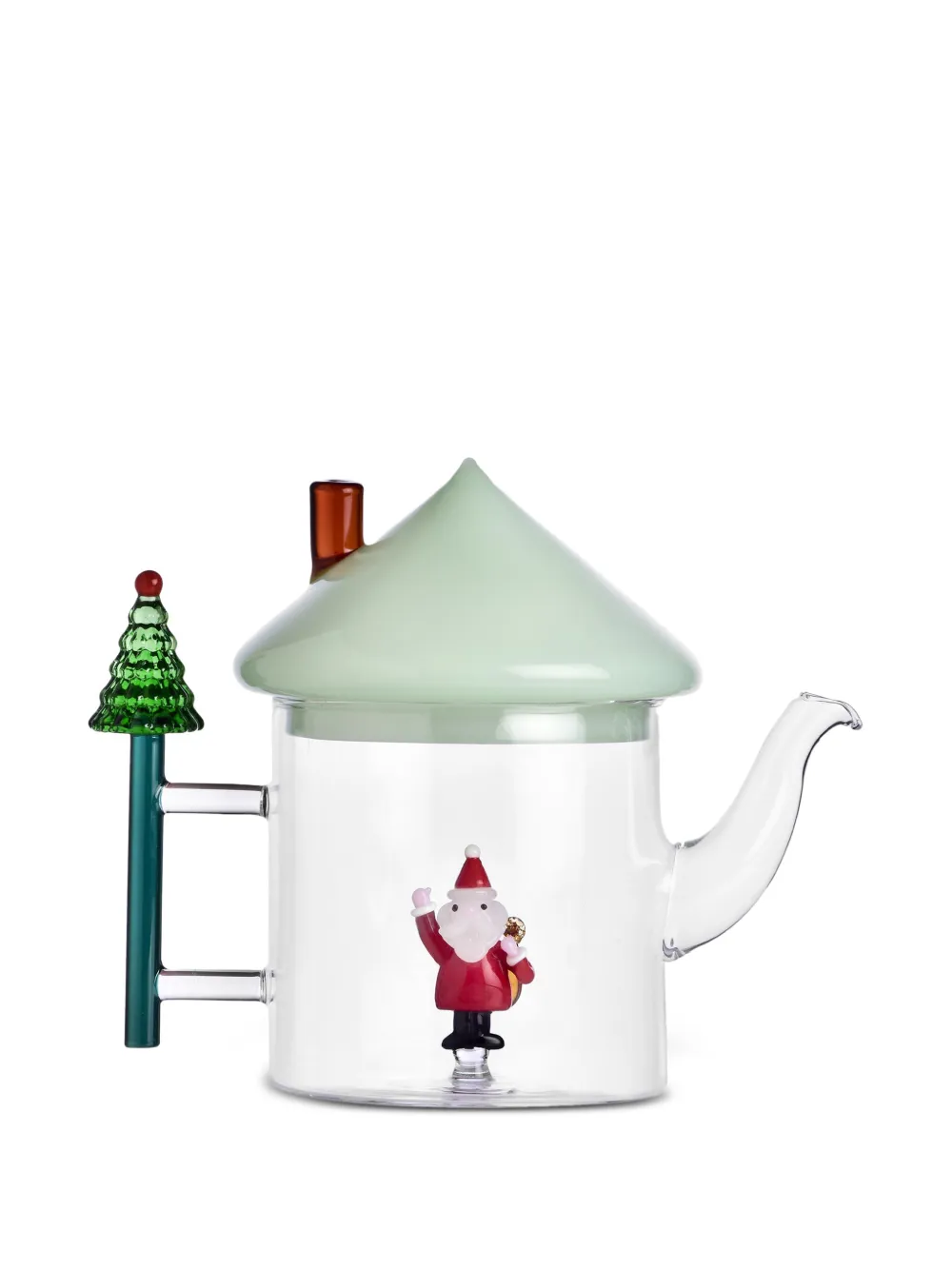 Ichendorf Milano Santa Claus Teapot (21.5cm X 18cm) In Multi