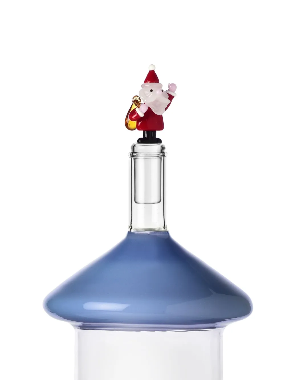 Ichendorf Milano Christmas Tales Santa Claus & Sofa Bottle (31cm) In Multi