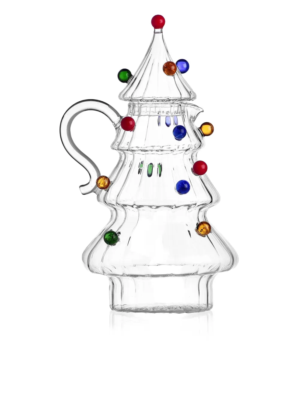 Ichendorf Milano Caraffa Christmas Tales in vetro (26cm) - Bianco