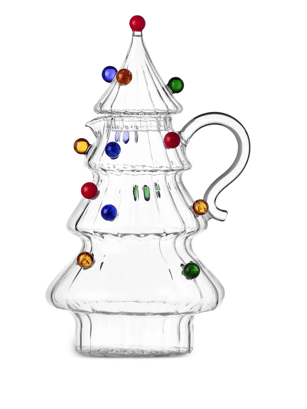 Ichendorf Milano Christmas Tales Tree Glass Jug (26cm) In Multi