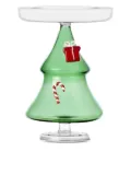 Ichendorf Milano Christmas tree glass cake stand - Green