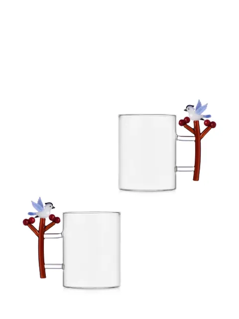 Ichendorf Milano Woodland Tales glass mug (set of two)